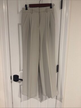 Gianni Bini sage green trousers